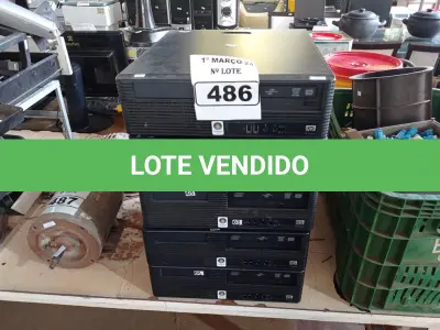 LOTE 486 - 05 CPUS PARA RETIRADA DE PEÇAS. (NO ESTADO) ATENÇÃO! FAZER A VISITAÇÃO ANTES DE ARREMATAR, NÃO SABEMOS SE FUNCIONA. LEILÃO NÃO TEM GARANTIA E NEM DEVOLUÇÃO, SUJEITO A POSSÍVEIS AVARIAS VISÍVEIS/OCULTAS E/OU AUSÊNCIA DE COMPONENTES.