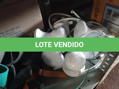 LOTE 238 - 06 CHUVEIROS MARCAS E MODELOS DIVERSOS. (NO ESTADO) ATENÇÃO! FAZER A VISITAÇÃO ANTES DE ARREMATAR, NÃO SABEMOS SE FUNCIONA. LEILÃO NÃO TEM GARANTIA E NEM DEVOLUÇÃO, SUJEITO A POSSÍVEIS AVARIAS VISÍVEIS/OCULTAS E/OU AUSÊNCIA DE COMPONENTES.