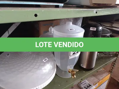 LOTE 223 - 01 LOTE COM UTENSÍLIOS DIVERSOS. (NO ESTADO) ATENÇÃO! FAZER A VISITAÇÃO ANTES DE ARREMATAR, NÃO SABEMOS SE FUNCIONA. LEILÃO NÃO TEM GARANTIA E NEM DEVOLUÇÃO, SUJEITO A POSSÍVEIS AVARIAS VISÍVEIS/OCULTAS E/OU AUSÊNCIA DE COMPONENTES.
