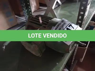 LOTE 217 - 01 MOTOR ELÉTRICO. (NO ESTADO) ATENÇÃO! FAZER A VISITAÇÃO ANTES DE ARREMATAR, NÃO SABEMOS SE FUNCIONA. LEILÃO NÃO TEM GARANTIA E NEM DEVOLUÇÃO, SUJEITO A POSSÍVEIS AVARIAS VISÍVEIS/OCULTAS E/OU AUSÊNCIA DE COMPONENTES.