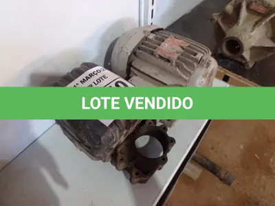 LOTE 540 - 01 MOTOR ELÉTRICO E 01 SUCATA DE MOTOR. (NO ESTADO) ATENÇÃO! FAZER A VISITAÇÃO ANTES DE ARREMATAR, NÃO SABEMOS SE FUNCIONA. LEILÃO NÃO TEM GARANTIA E NEM DEVOLUÇÃO, SUJEITO A POSSÍVEIS AVARIAS VISÍVEIS/OCULTAS E/OU AUSÊNCIA DE COMPONENTES.