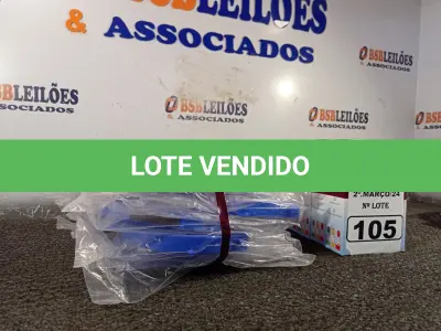 LOTE 105 - 10 MÁSCARAS DE PROTEÇÃO E 05 TERMÔMETROS DIGITAIS. (NO ESTADO) ATENÇÃO! FAZER A VISITAÇÃO ANTES DE ARREMATAR, NÃO SABEMOS SE FUNCIONA. LEILÃO NÃO TEM GARANTIA E NEM DEVOLUÇÃO, SUJEITO A POSSÍVEIS AVARIAS VISÍVEIS/OCULTAS E/OU AUSÊNCIA DE COMPONENTES.