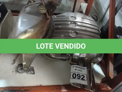 LOTE 092 - 02 PONTEIRAS PARA ESCAPAMENTO. (NO ESTADO) ATENÇÃO! FAZER A VISITAÇÃO ANTES DE ARREMATAR, NÃO SABEMOS SE FUNCIONA. LEILÃO NÃO TEM GARANTIA E NEM DEVOLUÇÃO, SUJEITO A POSSÍVEIS AVARIAS VISÍVEIS/OCULTAS E/OU AUSÊNCIA DE COMPONENTES.