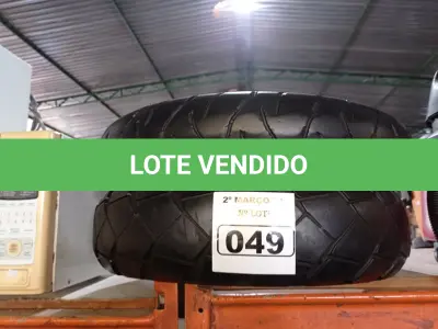 LOTE 049 - 02 PNEUS DE MOTO. (NO ESTADO) ATENÇÃO! FAZER A VISITAÇÃO ANTES DE ARREMATAR, NÃO SABEMOS SE FUNCIONA. LEILÃO NÃO TEM GARANTIA E NEM DEVOLUÇÃO, SUJEITO A POSSÍVEIS AVARIAS VISÍVEIS/OCULTAS E/OU AUSÊNCIA DE COMPONENTES.