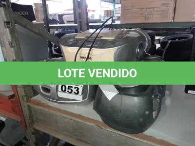 LOTE 053 - 06 APARELHOS DE SOM MARCAS E MODELOS DIVERSOS. (NO ESTADO) ATENÇÃO! FAZER A VISITAÇÃO ANTES DE ARREMATAR, NÃO SABEMOS SE FUNCIONA. LEILÃO NÃO TEM GARANTIA E NEM DEVOLUÇÃO, SUJEITO A POSSÍVEIS AVARIAS VISÍVEIS/OCULTAS E/OU AUSÊNCIA DE COMPONENTES.