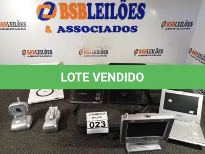 LOTE 023 - 01 LOTE COM ELETRÔNICOS DIVERSOS. (NO ESTADO) ATENÇÃO! FAZER A VISITAÇÃO ANTES DE ARREMATAR, NÃO SABEMOS SE FUNCIONA. LEILÃO NÃO TEM GARANTIA E NEM DEVOLUÇÃO, SUJEITO A POSSÍVEIS AVARIAS VISÍVEIS/OCULTAS E/OU AUSÊNCIA DE COMPONENTES.