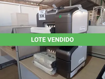 LOTE 536 - 02 IMPRESSORAS MODELO 1200WN MARCA HP BUSINESS. (NO ESTADO) ATENÇÃO! FAZER A VISITAÇÃO ANTES DE ARREMATAR, NÃO SABEMOS SE FUNCIONA. LEILÃO NÃO TEM GARANTIA E NEM DEVOLUÇÃO, SUJEITO A POSSÍVEIS AVARIAS VISÍVEIS/OCULTAS E/OU AUSÊNCIA DE COMPONENTES.