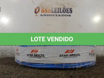 LOTE 040 - 01 ROLO DE CABO FLEXÍVEL 100M 1X4MM NA COR AZUL(NOVO). (NO ESTADO) ATENÇÃO! FAZER A VISITAÇÃO ANTES DE ARREMATAR, NÃO SABEMOS SE FUNCIONA. LEILÃO NÃO TEM GARANTIA E NEM DEVOLUÇÃO, SUJEITO A POSSÍVEIS AVARIAS VISÍVEIS/OCULTAS E/OU AUSÊNCIA DE COMPONENTES.