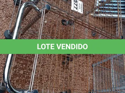 LOTE 577 - 02 CARRINHOS PARA TRANSPORTE DE ALIMENTOS. (NO ESTADO) ATENÇÃO! FAZER A VISITAÇÃO ANTES DE ARREMATAR, NÃO SABEMOS SE FUNCIONA. LEILÃO NÃO TEM GARANTIA E NEM DEVOLUÇÃO, SUJEITO A POSSÍVEIS AVARIAS VISÍVEIS/OCULTAS E/OU AUSÊNCIA DE COMPONENTES.
