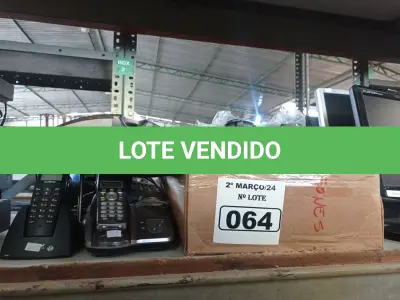 LOTE 064 - 01 SKATEBOARD PARA VIDEOGAME E VÁRIOS APARELHOS DE TELEFONE MARCAS E MODELOS DIVERSOS. (NO ESTADO) ATENÇÃO! FAZER A VISITAÇÃO ANTES DE ARREMATAR, NÃO SABEMOS SE FUNCIONA. LEILÃO NÃO TEM GARANTIA E NEM DEVOLUÇÃO, SUJEITO A POSSÍVEIS AVARIAS VISÍVEIS/OCULTAS E/OU AUSÊNCIA DE COMPONENTES.