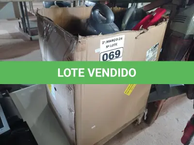 LOTE 069 - 01 LOTE COM VÁRIOS ASPIRADORES DE PÓ MARCAS E MODELOS DIVERSOS. (NO ESTADO) ATENÇÃO! FAZER A VISITAÇÃO ANTES DE ARREMATAR, NÃO SABEMOS SE FUNCIONA. LEILÃO NÃO TEM GARANTIA E NEM DEVOLUÇÃO, SUJEITO A POSSÍVEIS AVARIAS VISÍVEIS/OCULTAS E/OU AUSÊNCIA DE COMPONENTES.