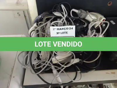 LOTE 164 - 01 LOTE COM VÁRIOS LEITORES DE CÓDIGO DE BARRAS MARCAS E MODELOS DIVERSOS. (NO ESTADO) ATENÇÃO! FAZER A VISITAÇÃO ANTES DE ARREMATAR, NÃO SABEMOS SE FUNCIONA. LEILÃO NÃO TEM GARANTIA E NEM DEVOLUÇÃO, SUJEITO A POSSÍVEIS AVARIAS VISÍVEIS/OCULTAS E/OU AUSÊNCIA DE COMPONENTES.