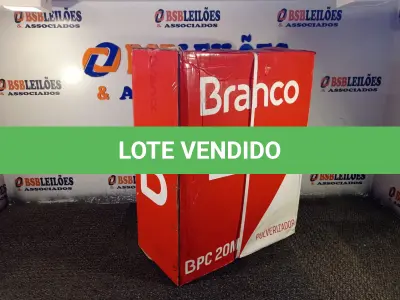 LOTE 010 - 01 PULVERIZADOR COSTAL BPC-20-BRANCO. (NOVO) (NO ESTADO) ATENÇÃO! FAZER A VISITAÇÃO ANTES DE ARREMATAR, NÃO SABEMOS SE FUNCIONA. LEILÃO NÃO TEM GARANTIA E NEM DEVOLUÇÃO, SUJEITO A POSSÍVEIS AVARIAS VISÍVEIS/OCULTAS E/OU AUSÊNCIA DE COMPONENTES.