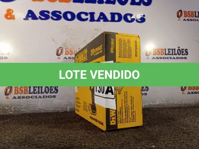 LOTE 130 - 01 CHAVE DE IMPACTO ½ 20V MAX LI-ION  540NM MODELO: DCF889B MARCA DEWALT.  (NOVO) (NO ESTADO) ATENÇÃO! FAZER A VISITAÇÃO ANTES DE ARREMATAR, NÃO SABEMOS SE FUNCIONA. LEILÃO NÃO TEM GARANTIA E NEM DEVOLUÇÃO, SUJEITO A POSSÍVEIS AVARIAS VISÍVEIS/OCULTAS E/OU AUSÊNCIA DE COMPONENTES.