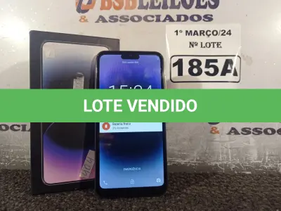 LOTE 185 - 01 CELULAR I14/PRO MAX 128 DE RAM (RÉPLICA) (NO ESTADO) ATENÇÃO! FAZER A VISITAÇÃO ANTES DE ARREMATAR, NÃO SABEMOS SE FUNCIONA. LEILÃO NÃO TEM GARANTIA E NEM DEVOLUÇÃO, SUJEITO A POSSÍVEIS AVARIAS VISÍVEIS/OCULTAS E/OU AUSÊNCIA DE COMPONENTES.