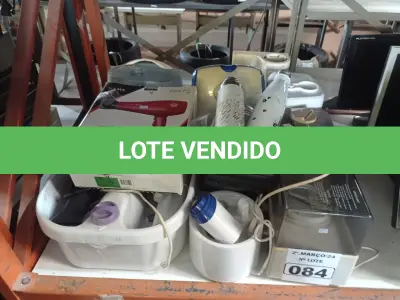 LOTE 084 - 01 LOTE COM UTENSÍLIOS DIVERSOS. (NO ESTADO) ATENÇÃO! FAZER A VISITAÇÃO ANTES DE ARREMATAR, NÃO SABEMOS SE FUNCIONA. LEILÃO NÃO TEM GARANTIA E NEM DEVOLUÇÃO, SUJEITO A POSSÍVEIS AVARIAS VISÍVEIS/OCULTAS E/OU AUSÊNCIA DE COMPONENTES.
