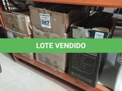 LOTE 087 - 01 LOTE COM GRANDE QUANTIDADE DE TECLADOS PARA PC MARCAS E MODELOS DIVERSOS. (NO ESTADO) ATENÇÃO! FAZER A VISITAÇÃO ANTES DE ARREMATAR, NÃO SABEMOS SE FUNCIONA. LEILÃO NÃO TEM GARANTIA E NEM DEVOLUÇÃO, SUJEITO A POSSÍVEIS AVARIAS VISÍVEIS/OCULTAS E/OU AUSÊNCIA DE COMPONENTES.