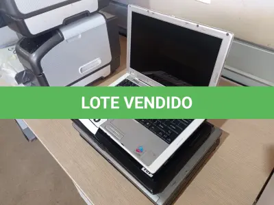 LOTE 535 - 04 NOTEBOOKS PARA RETIRADA DE PEÇAS. (NO ESTADO) ATENÇÃO! FAZER A VISITAÇÃO ANTES DE ARREMATAR, NÃO SABEMOS SE FUNCIONA. LEILÃO NÃO TEM GARANTIA E NEM DEVOLUÇÃO, SUJEITO A POSSÍVEIS AVARIAS VISÍVEIS/OCULTAS E/OU AUSÊNCIA DE COMPONENTES.