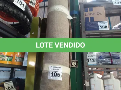 LOTE 106 - 01 TAPETE. (NO ESTADO) ATENÇÃO! FAZER A VISITAÇÃO ANTES DE ARREMATAR, NÃO SABEMOS SE FUNCIONA. LEILÃO NÃO TEM GARANTIA E NEM DEVOLUÇÃO, SUJEITO A POSSÍVEIS AVARIAS VISÍVEIS/OCULTAS E/OU AUSÊNCIA DE COMPONENTES.