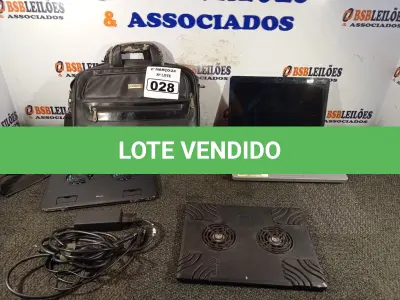 LOTE 028 - 01 NOTEBOOK HP COREI3 COM BOLSA. (NO ESTADO) ATENÇÃO! FAZER A VISITAÇÃO ANTES DE ARREMATAR, NÃO SABEMOS SE FUNCIONA. LEILÃO NÃO TEM GARANTIA E NEM DEVOLUÇÃO, SUJEITO A POSSÍVEIS AVARIAS VISÍVEIS/OCULTAS E/OU AUSÊNCIA DE COMPONENTES.