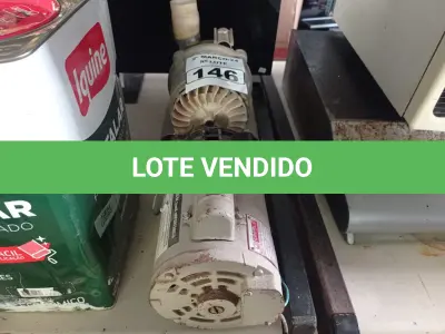 LOTE 146 - 02 MOTOBOMBAS PARA BANHEIRA DE HIDROMASSAGEM. (NO ESTADO) ATENÇÃO! FAZER A VISITAÇÃO ANTES DE ARREMATAR, NÃO SABEMOS SE FUNCIONA. LEILÃO NÃO TEM GARANTIA E NEM DEVOLUÇÃO, SUJEITO A POSSÍVEIS AVARIAS VISÍVEIS/OCULTAS E/OU AUSÊNCIA DE COMPONENTES.