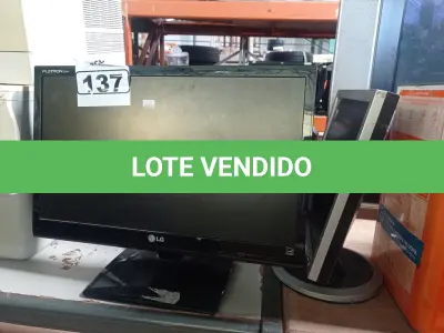 LOTE 137 - 06 MONITORES MARCAS E MODELOS DIVERSOS PARA RETIRADA DE PEÇAS. (NO ESTADO) ATENÇÃO! FAZER A VISITAÇÃO ANTES DE ARREMATAR, NÃO SABEMOS SE FUNCIONA. LEILÃO NÃO TEM GARANTIA E NEM DEVOLUÇÃO, SUJEITO A POSSÍVEIS AVARIAS VISÍVEIS/OCULTAS E/OU AUSÊNCIA DE COMPONENTES.