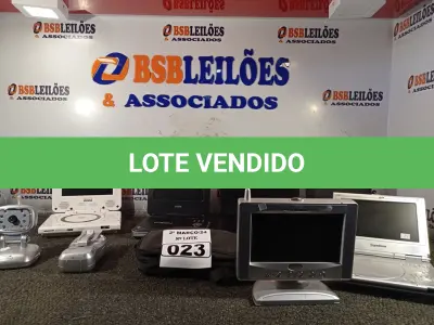LOTE 023 - 01 LOTE COM ELETRÔNICOS DIVERSOS. (NO ESTADO) ATENÇÃO! FAZER A VISITAÇÃO ANTES DE ARREMATAR, NÃO SABEMOS SE FUNCIONA. LEILÃO NÃO TEM GARANTIA E NEM DEVOLUÇÃO, SUJEITO A POSSÍVEIS AVARIAS VISÍVEIS/OCULTAS E/OU AUSÊNCIA DE COMPONENTES.