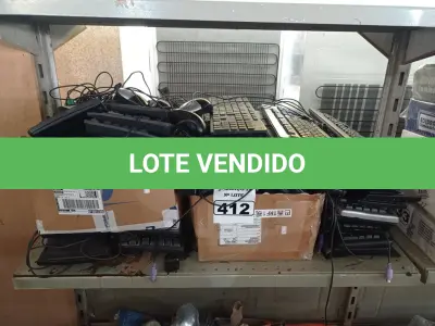LOTE 412 - 01 LOTE COM VÁRIOS MOUSE E TECLADOS PARA PC MARCAS E MODELOS DIVERSOS. (NO ESTADO) ATENÇÃO! FAZER A VISITAÇÃO ANTES DE ARREMATAR, NÃO SABEMOS SE FUNCIONA. LEILÃO NÃO TEM GARANTIA E NEM DEVOLUÇÃO, SUJEITO A POSSÍVEIS AVARIAS VISÍVEIS/OCULTAS E/OU AUSÊNCIA DE COMPONENTES.