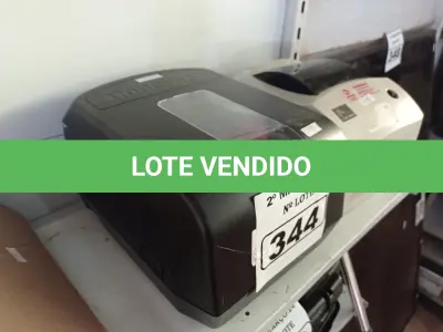 LOTE 344 - 02 IMPRESSORAS DE ETIQUETAS MARCAS E MODELOS DIVERSOS. (NO ESTADO) ATENÇÃO! FAZER A VISITAÇÃO ANTES DE ARREMATAR, NÃO SABEMOS SE FUNCIONA. LEILÃO NÃO TEM GARANTIA E NEM DEVOLUÇÃO, SUJEITO A POSSÍVEIS AVARIAS VISÍVEIS/OCULTAS E/OU AUSÊNCIA DE COMPONENTES.
