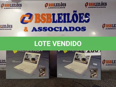 LOTE 286 - 02 MINIS NOTEBOOK MEGATRON. (NO ESTADO) ATENÇÃO! FAZER A VISITAÇÃO ANTES DE ARREMATAR, NÃO SABEMOS SE FUNCIONA. LEILÃO NÃO TEM GARANTIA E NEM DEVOLUÇÃO, SUJEITO A POSSÍVEIS AVARIAS VISÍVEIS/OCULTAS E/OU AUSÊNCIA DE COMPONENTES.