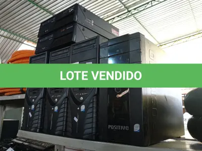 LOTE 405 - 06 CPU’S MARCAS E MODELOS DIVERSOS PARA RETIRADA DE PEÇAS. (NO ESTADO) ATENÇÃO! FAZER A VISITAÇÃO ANTES DE ARREMATAR, NÃO SABEMOS SE FUNCIONA. LEILÃO NÃO TEM GARANTIA E NEM DEVOLUÇÃO, SUJEITO A POSSÍVEIS AVARIAS VISÍVEIS/OCULTAS E/OU AUSÊNCIA DE COMPONENTES.