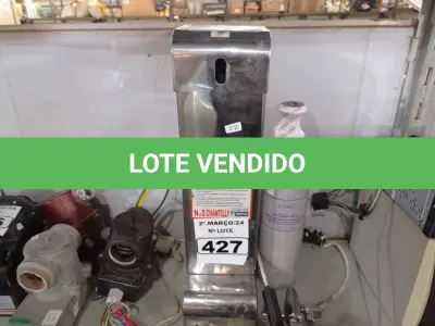 LOTE 427 - 01 SISTEMA DE INJEÇÃO RÁPIDA DE GÁS. (NO ESTADO) ATENÇÃO! FAZER A VISITAÇÃO ANTES DE ARREMATAR, NÃO SABEMOS SE FUNCIONA. LEILÃO NÃO TEM GARANTIA E NEM DEVOLUÇÃO, SUJEITO A POSSÍVEIS AVARIAS VISÍVEIS/OCULTAS E/OU AUSÊNCIA DE COMPONENTES.