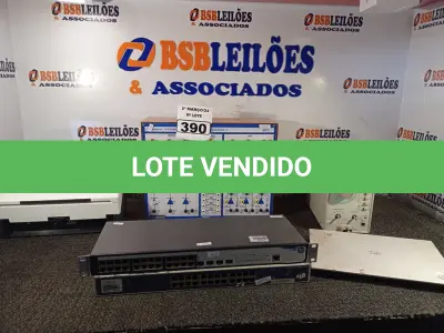 LOTE 390 - 01 MODULO DE TIRISTORES, 02 SWITCHES, 01 ROTEADOR CISCO, 01 SCANNER E 01 GERADOR DE ÁUDIO. (NO ESTADO) ATENÇÃO! FAZER A VISITAÇÃO ANTES DE ARREMATAR, NÃO SABEMOS SE FUNCIONA. LEILÃO NÃO TEM GARANTIA E NEM DEVOLUÇÃO, SUJEITO A POSSÍVEIS AVARIAS VISÍVEIS/OCULTAS E/OU AUSÊNCIA DE COMPONENTES.