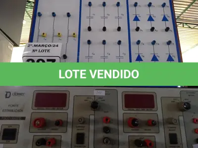 LOTE 397 - 01 MODULO DE COMUTAÇÃO E 01 FONTE ESTABILIZADA. (NO ESTADO) ATENÇÃO! FAZER A VISITAÇÃO ANTES DE ARREMATAR, NÃO SABEMOS SE FUNCIONA. LEILÃO NÃO TEM GARANTIA E NEM DEVOLUÇÃO, SUJEITO A POSSÍVEIS AVARIAS VISÍVEIS/OCULTAS E/OU AUSÊNCIA DE COMPONENTES.