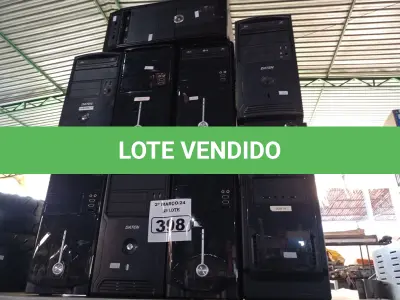 LOTE 398 - 08 CPU’S MARCAS E MODELOS DIVERSOS PARA RETIRADA DE PEÇAS. (NO ESTADO) ATENÇÃO! FAZER A VISITAÇÃO ANTES DE ARREMATAR, NÃO SABEMOS SE FUNCIONA. LEILÃO NÃO TEM GARANTIA E NEM DEVOLUÇÃO, SUJEITO A POSSÍVEIS AVARIAS VISÍVEIS/OCULTAS E/OU AUSÊNCIA DE COMPONENTES.