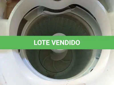 LOTE 479 - 01 MÁQUINA DE LAVAR ROUPAS MARCA ELECTROLUX 7KG 220V. (NO ESTADO) ATENÇÃO! FAZER A VISITAÇÃO ANTES DE ARREMATAR, NÃO SABEMOS SE FUNCIONA. LEILÃO NÃO TEM GARANTIA E NEM DEVOLUÇÃO, SUJEITO A POSSÍVEIS AVARIAS VISÍVEIS/OCULTAS E/OU AUSÊNCIA DE COMPONENTES.
