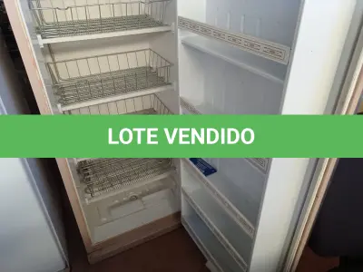 LOTE 463 - 01 FREEZER VERTICAL 127V. (NO ESTADO) ATENÇÃO! FAZER A VISITAÇÃO ANTES DE ARREMATAR, NÃO SABEMOS SE FUNCIONA. LEILÃO NÃO TEM GARANTIA E NEM DEVOLUÇÃO, SUJEITO A POSSÍVEIS AVARIAS VISÍVEIS/OCULTAS E/OU AUSÊNCIA DE COMPONENTES.