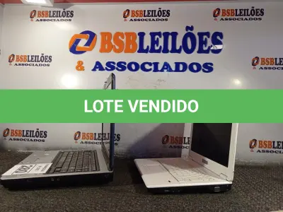 LOTE 280 - 02 NOTEBOOK’S MARCAS E MODELOS DIVERSOS. (NO ESTADO) ATENÇÃO! FAZER A VISITAÇÃO ANTES DE ARREMATAR, NÃO SABEMOS SE FUNCIONA. LEILÃO NÃO TEM GARANTIA E NEM DEVOLUÇÃO, SUJEITO A POSSÍVEIS AVARIAS VISÍVEIS/OCULTAS E/OU AUSÊNCIA DE COMPONENTES.