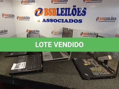 LOTE 388 - 04 NOTEBOOK’S MARCAS E MODELOS DIVERSOS PARA RETIRADA DE PEÇAS. (NO ESTADO) ATENÇÃO! FAZER A VISITAÇÃO ANTES DE ARREMATAR, NÃO SABEMOS SE FUNCIONA. LEILÃO NÃO TEM GARANTIA E NEM DEVOLUÇÃO, SUJEITO A POSSÍVEIS AVARIAS VISÍVEIS/OCULTAS E/OU AUSÊNCIA DE COMPONENTES.