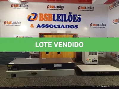 LOTE 390 - 01 MODULO DE TIRISTORES, 02 SWITCHES, 01 ROTEADOR CISCO, 01 SCANNER E 01 GERADOR DE ÁUDIO. (NO ESTADO) ATENÇÃO! FAZER A VISITAÇÃO ANTES DE ARREMATAR, NÃO SABEMOS SE FUNCIONA. LEILÃO NÃO TEM GARANTIA E NEM DEVOLUÇÃO, SUJEITO A POSSÍVEIS AVARIAS VISÍVEIS/OCULTAS E/OU AUSÊNCIA DE COMPONENTES.