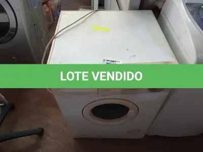 LOTE 478 - 01 LAVADORA DE ROUPAS MARCA ELECTROLUX 220V. (NO ESTADO) ATENÇÃO! FAZER A VISITAÇÃO ANTES DE ARREMATAR, NÃO SABEMOS SE FUNCIONA. LEILÃO NÃO TEM GARANTIA E NEM DEVOLUÇÃO, SUJEITO A POSSÍVEIS AVARIAS VISÍVEIS/OCULTAS E/OU AUSÊNCIA DE COMPONENTES.