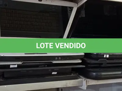 LOTE 234 - 02 NOTEBOOK’S E VÁRIAS BASES DE REFRIGERAÇÃO PARA NOTEBOOK. (NO ESTADO) ATENÇÃO! FAZER A VISITAÇÃO ANTES DE ARREMATAR, NÃO SABEMOS SE FUNCIONA. LEILÃO NÃO TEM GARANTIA E NEM DEVOLUÇÃO, SUJEITO A POSSÍVEIS AVARIAS VISÍVEIS/OCULTAS E/OU AUSÊNCIA DE COMPONENTES.