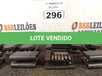 LOTE 296 - 20 KITS DE PONTEIRAS PARA PARAFUSADEIRA. (NO ESTADO) ATENÇÃO! FAZER A VISITAÇÃO ANTES DE ARREMATAR, NÃO SABEMOS SE FUNCIONA. LEILÃO NÃO TEM GARANTIA E NEM DEVOLUÇÃO, SUJEITO A POSSÍVEIS AVARIAS VISÍVEIS/OCULTAS E/OU AUSÊNCIA DE COMPONENTES.