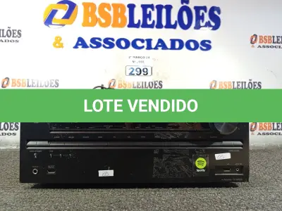 LOTE 299 - 01 RECEIVER ONKYO TX-NR636. (NO ESTADO) ATENÇÃO! FAZER A VISITAÇÃO ANTES DE ARREMATAR, NÃO SABEMOS SE FUNCIONA. LEILÃO NÃO TEM GARANTIA E NEM DEVOLUÇÃO, SUJEITO A POSSÍVEIS AVARIAS VISÍVEIS/OCULTAS E/OU AUSÊNCIA DE COMPONENTES.