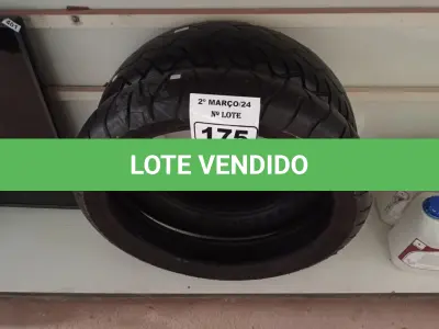 LOTE 175 - 02 PNEUS DE MOTO. (NO ESTADO) ATENÇÃO! FAZER A VISITAÇÃO ANTES DE ARREMATAR, NÃO SABEMOS SE FUNCIONA. LEILÃO NÃO TEM GARANTIA E NEM DEVOLUÇÃO, SUJEITO A POSSÍVEIS AVARIAS VISÍVEIS/OCULTAS E/OU AUSÊNCIA DE COMPONENTES.