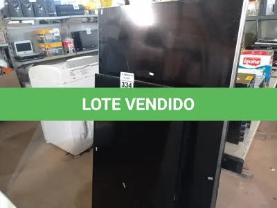 LOTE 334 - 02 TV’S MARCAS E MODELOS DIVERSOS PARA RETIRADA DE PEÇAS. (NO ESTADO) ATENÇÃO! FAZER A VISITAÇÃO ANTES DE ARREMATAR, NÃO SABEMOS SE FUNCIONA. LEILÃO NÃO TEM GARANTIA E NEM DEVOLUÇÃO, SUJEITO A POSSÍVEIS AVARIAS VISÍVEIS/OCULTAS E/OU AUSÊNCIA DE COMPONENTES.