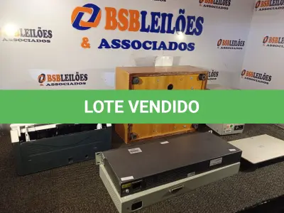 LOTE 390 - 01 MODULO DE TIRISTORES, 02 SWITCHES, 01 ROTEADOR CISCO, 01 SCANNER E 01 GERADOR DE ÁUDIO. (NO ESTADO) ATENÇÃO! FAZER A VISITAÇÃO ANTES DE ARREMATAR, NÃO SABEMOS SE FUNCIONA. LEILÃO NÃO TEM GARANTIA E NEM DEVOLUÇÃO, SUJEITO A POSSÍVEIS AVARIAS VISÍVEIS/OCULTAS E/OU AUSÊNCIA DE COMPONENTES.