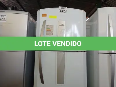 LOTE 470 - 01 GELADEIRA MARCA CONTINENTAL 220V. (NO ESTADO) ATENÇÃO! FAZER A VISITAÇÃO ANTES DE ARREMATAR, NÃO SABEMOS SE FUNCIONA. LEILÃO NÃO TEM GARANTIA E NEM DEVOLUÇÃO, SUJEITO A POSSÍVEIS AVARIAS VISÍVEIS/OCULTAS E/OU AUSÊNCIA DE COMPONENTES.