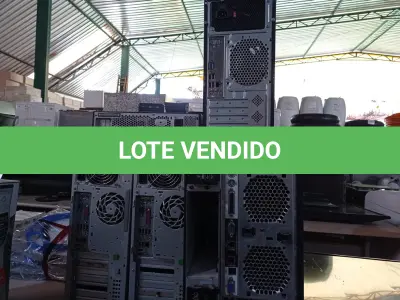LOTE 248 - 01 SERVIDOR E 04 CPU’S MARCAS E MODELOS DIVERSOS. (NO ESTADO) ATENÇÃO! FAZER A VISITAÇÃO ANTES DE ARREMATAR, NÃO SABEMOS SE FUNCIONA. LEILÃO NÃO TEM GARANTIA E NEM DEVOLUÇÃO, SUJEITO A POSSÍVEIS AVARIAS VISÍVEIS/OCULTAS E/OU AUSÊNCIA DE COMPONENTES.