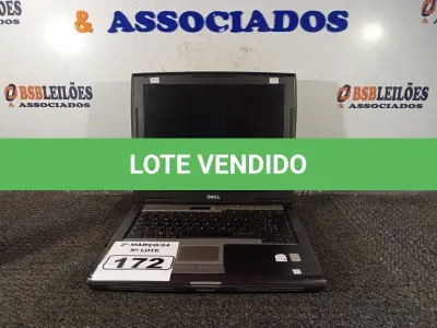 LOTE 172 - 01 NOTEBOOK MARCA DELL. (NO ESTADO) ATENÇÃO! FAZER A VISITAÇÃO ANTES DE ARREMATAR, NÃO SABEMOS SE FUNCIONA. LEILÃO NÃO TEM GARANTIA E NEM DEVOLUÇÃO, SUJEITO A POSSÍVEIS AVARIAS VISÍVEIS/OCULTAS E/OU AUSÊNCIA DE COMPONENTES.